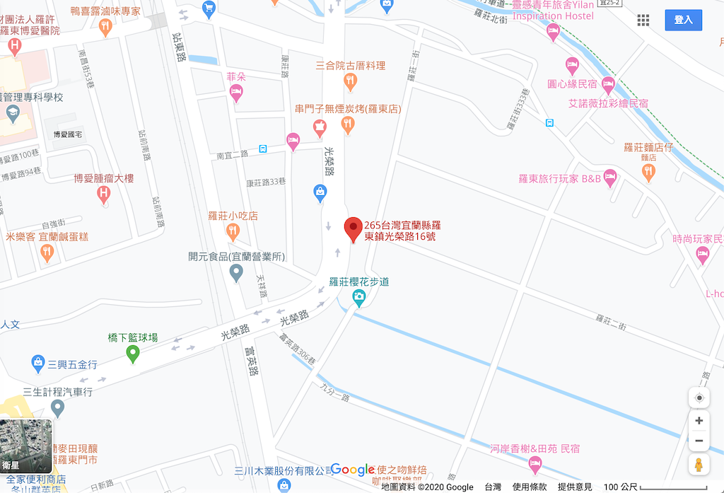 艾優數位科技公司-地圖